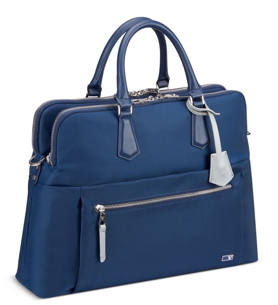 Borse Ufficio Roncato | Borsa Lavoro Donna Roncato Woman Biz 2324 Navy