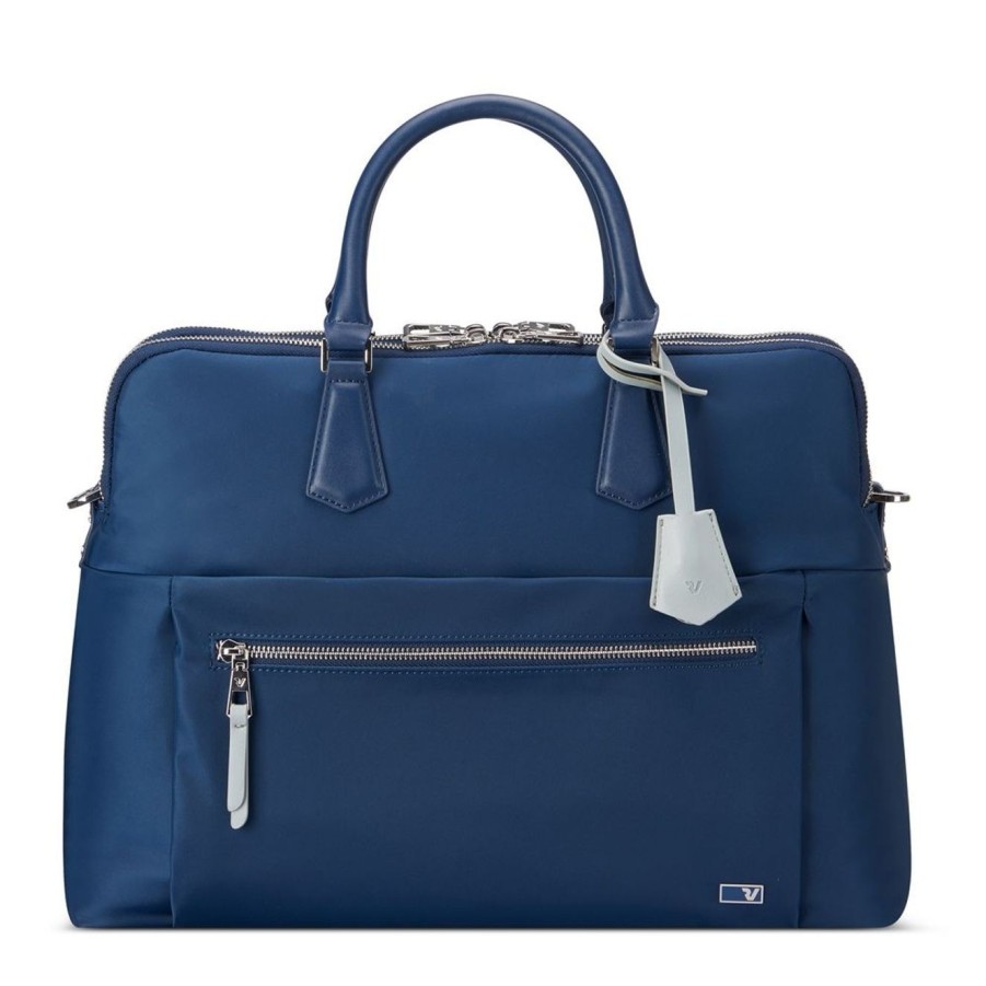 Borse Ufficio Roncato | Borsa Lavoro Donna Roncato Woman Biz 2324 Navy