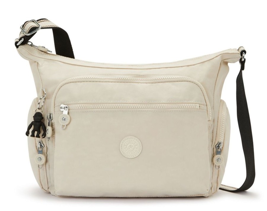 Borse Donna Kipling | Borsa Tracolla Kipling Gabbie Light Sand