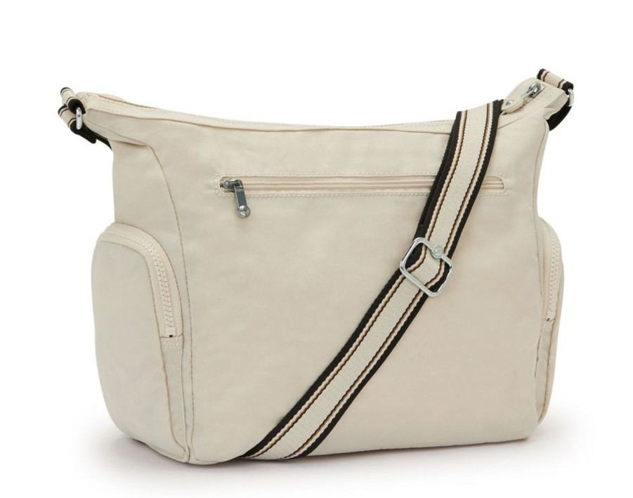 Borse Donna Kipling | Borsa Tracolla Kipling Gabbie Light Sand