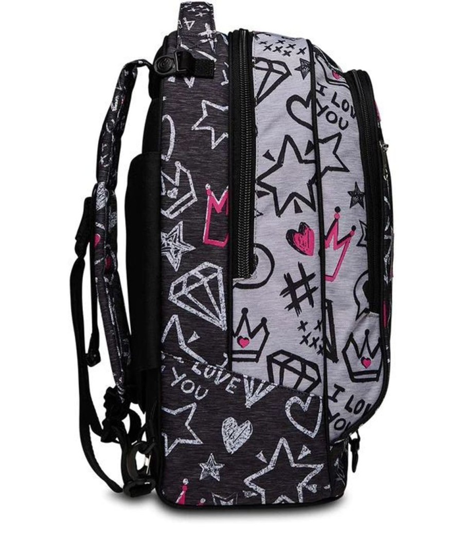 Zaini Seven | Trolley Scuola Seven Jack 2 Ruote Zipper Glamy