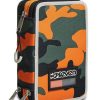 Zaini Seven | Astuccio Scuola Seven 3 Zip Camoupix Boy