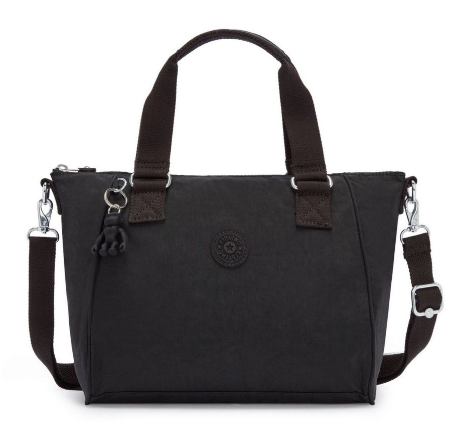 Borse Donna Kipling | Borsa Con Tracolla Kipling Amiel Black Noir