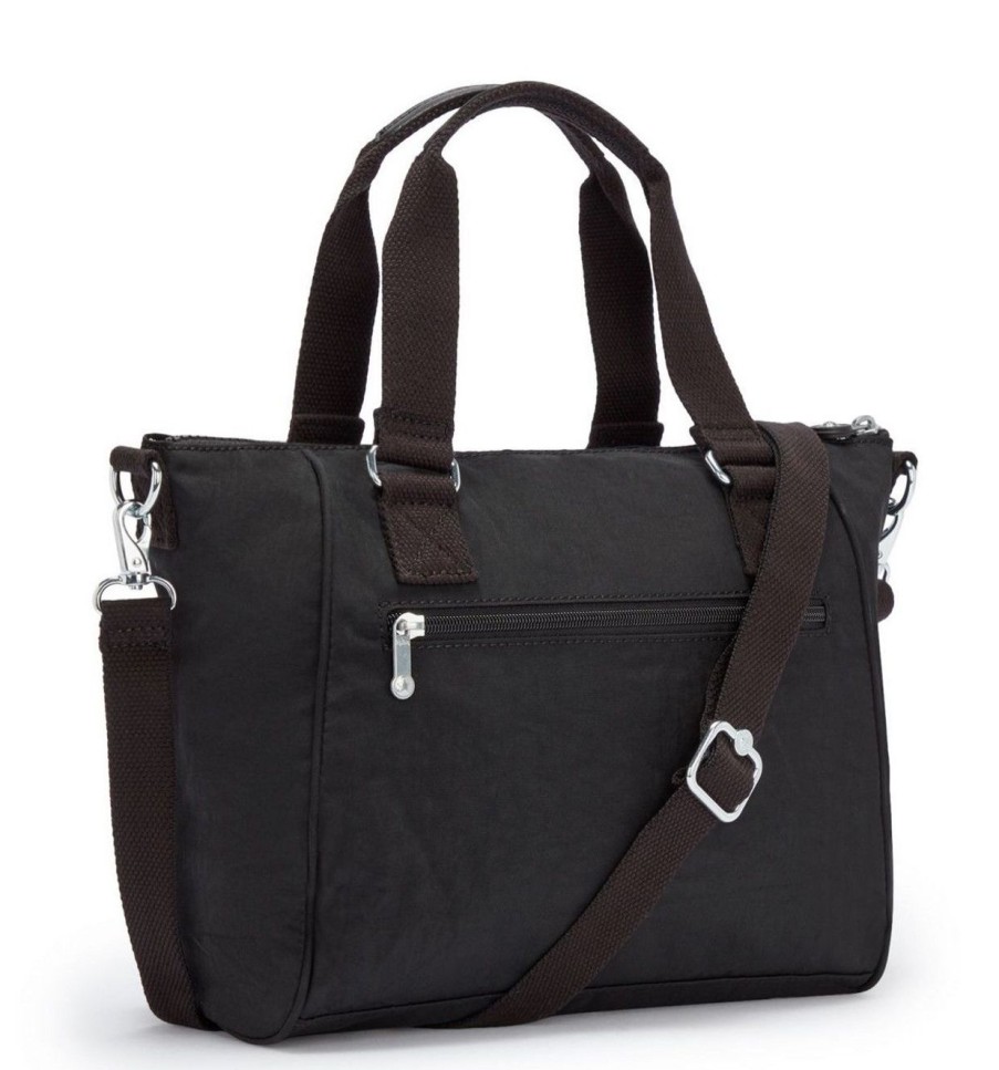 Borse Donna Kipling | Borsa Con Tracolla Kipling Amiel Black Noir