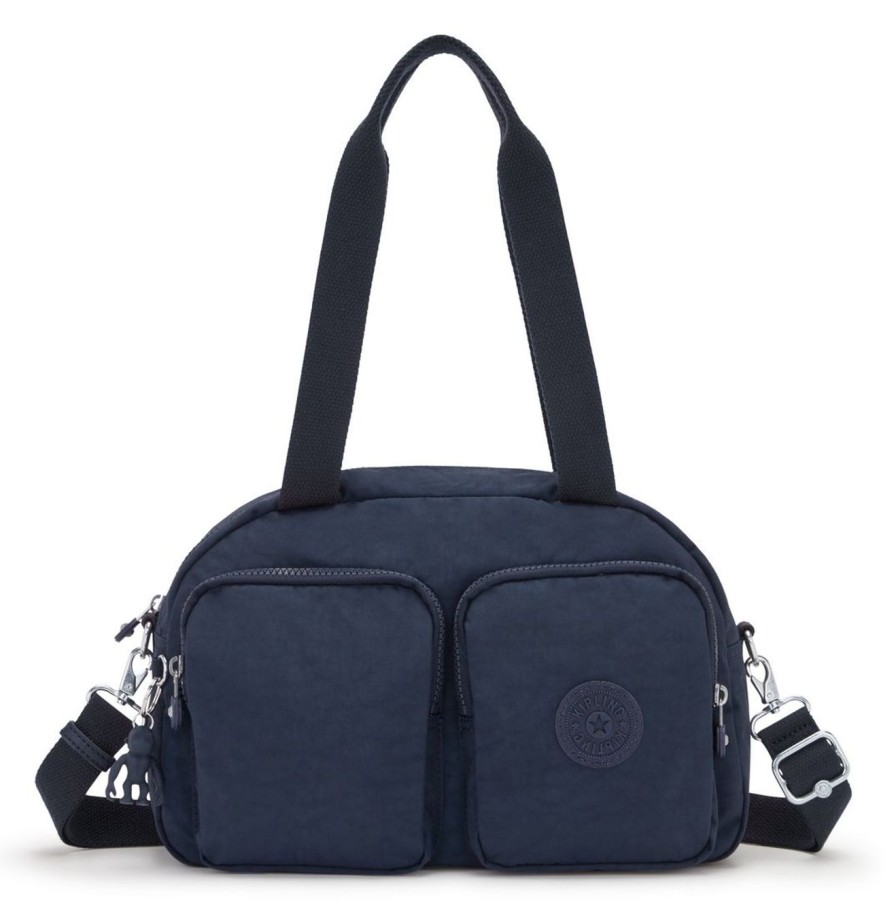 Borse Donna Kipling | Borsa A Mano E Tracolla Kipling Cool Defea Blue Bleu