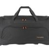 Valigie Travelite | Borsone Trolley Travelite Basics M 96277 Nero