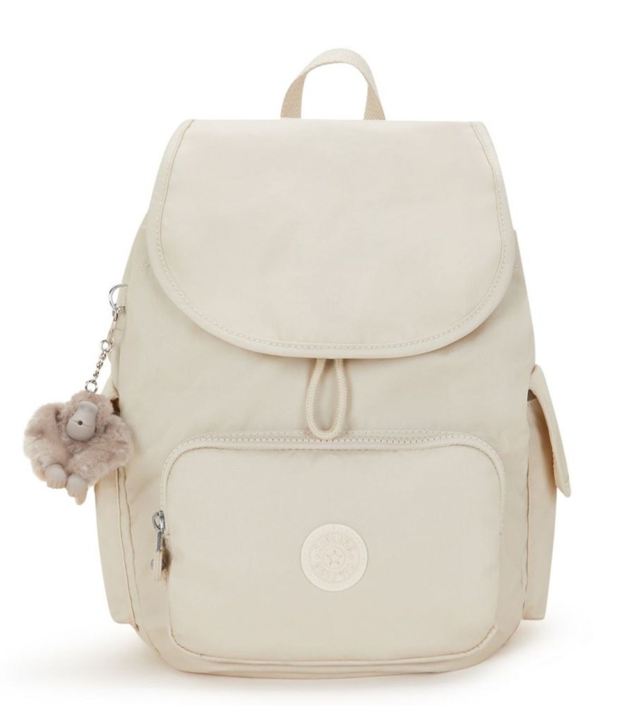 Borse Donna Kipling | Zaino Kipling City Pack S Beige Pearl