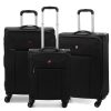 Valigie Roncato | Set 3 Trolley Espandibili Roncato Evolution Nero