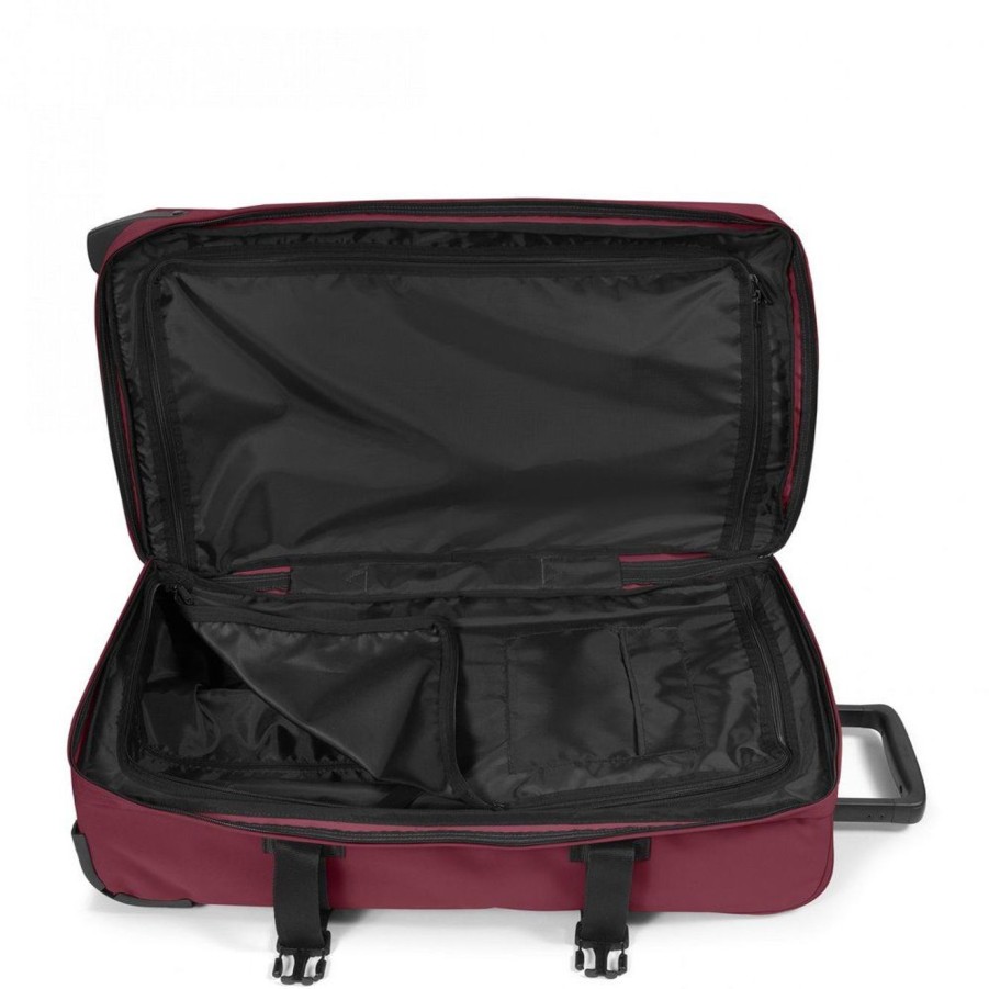 Valigie Eastpak | Trolley Eastpak Tranverz M Bushy Burgundy