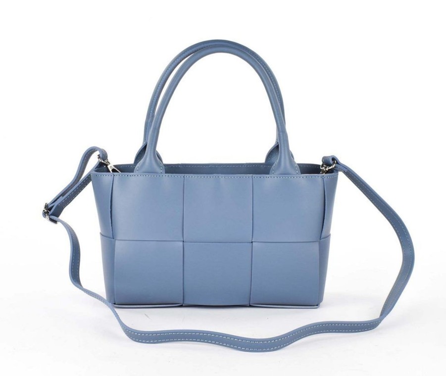 Borse Donna Pronto Moda | Borsa A Mano E Tracolla 20124 Azzurro