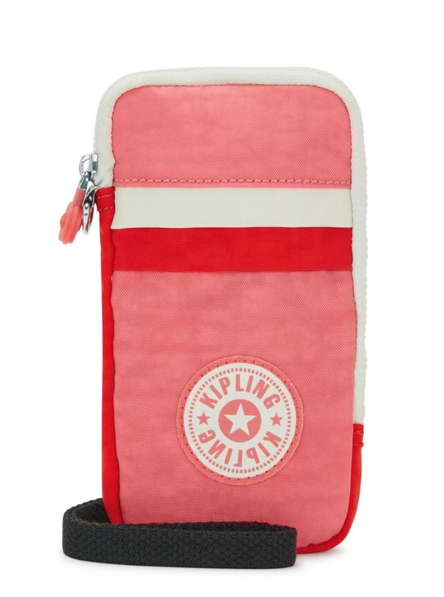 Borse Uomo Kipling | Bustina Con Laccio Kipling Clark Tango Pink