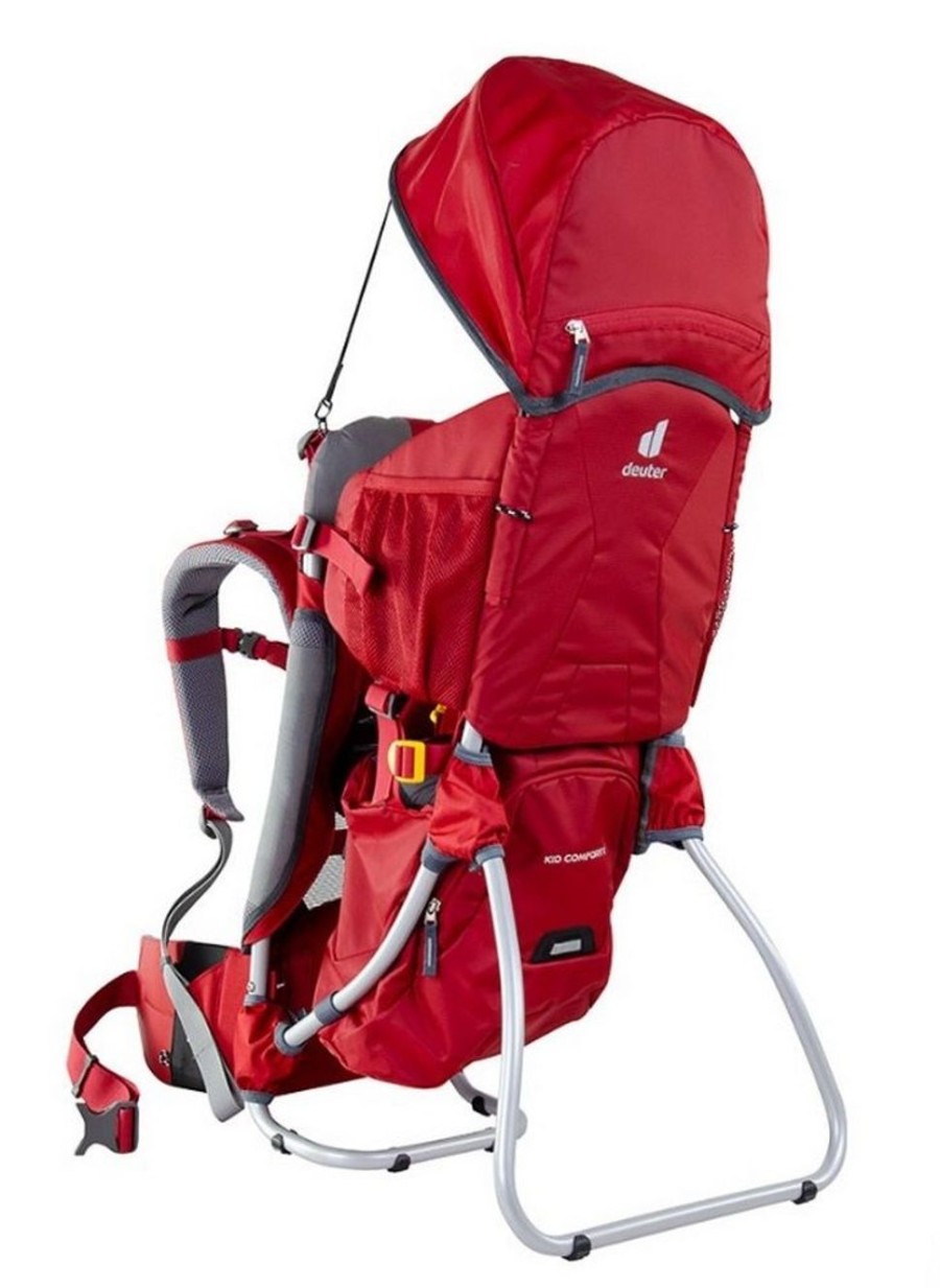 Zaini Deuter | Zaino Trekking Porta Bimbo Deuter Kid Comfort I Cranberry