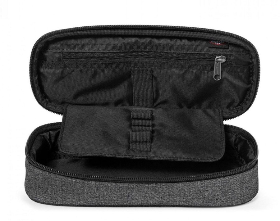 Zaini Eastpak | Astuccio Eastpak Oval 77H Black Denim