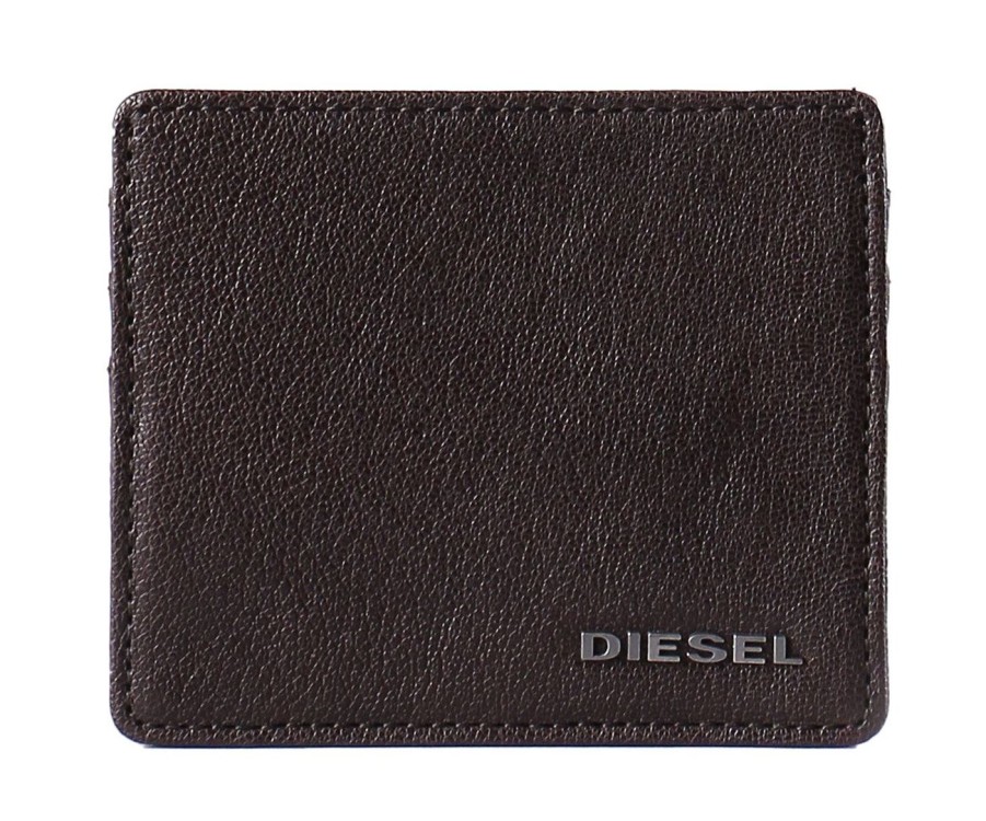 Pelletteria Diesel | Portadocumenti Piatto Diesel Johnas I Marrone Brown