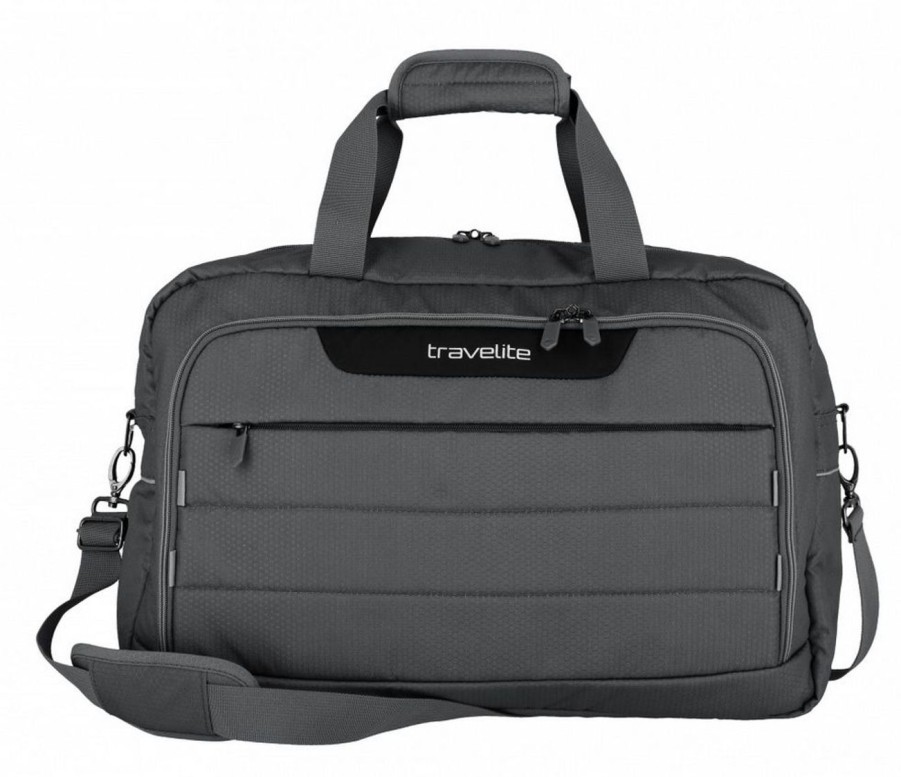 Valigie Travelite | Borsa Cabina Zaino Travelite Skaii 92605 Grigia Grigio