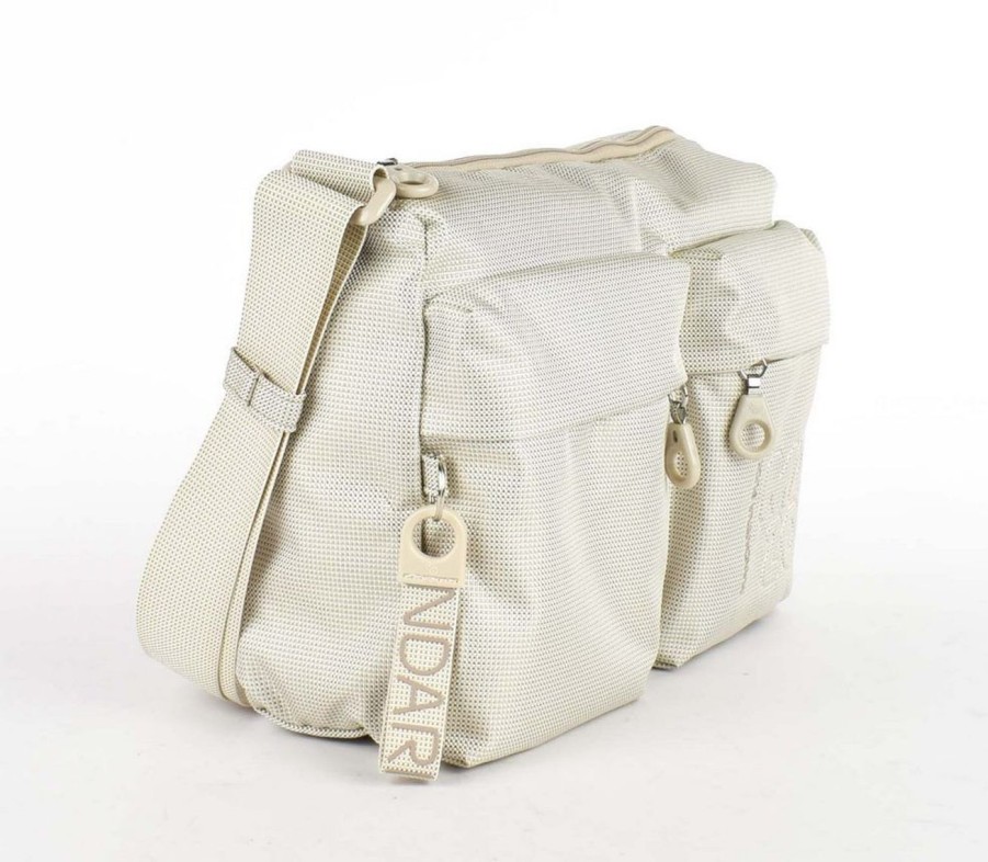 Borse Donna Mandarina Duck | Borsa A Tracolla Mandarina Duck Md20 Mtt5 Whitecap Gray