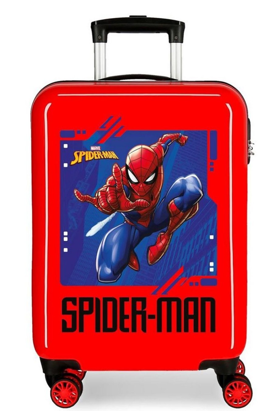 Valigie Marvel | Trolley Cabina Marvel Spiderman Street Rosso