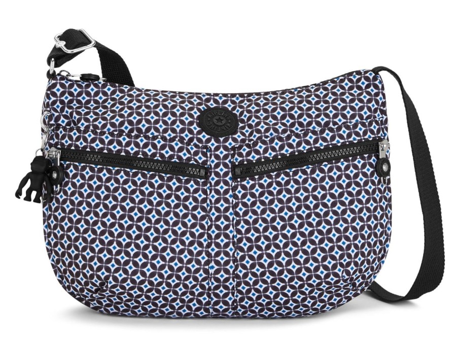 Borse Donna Kipling | Borsa A Tracolla Kipling Izellah Blackish Tile