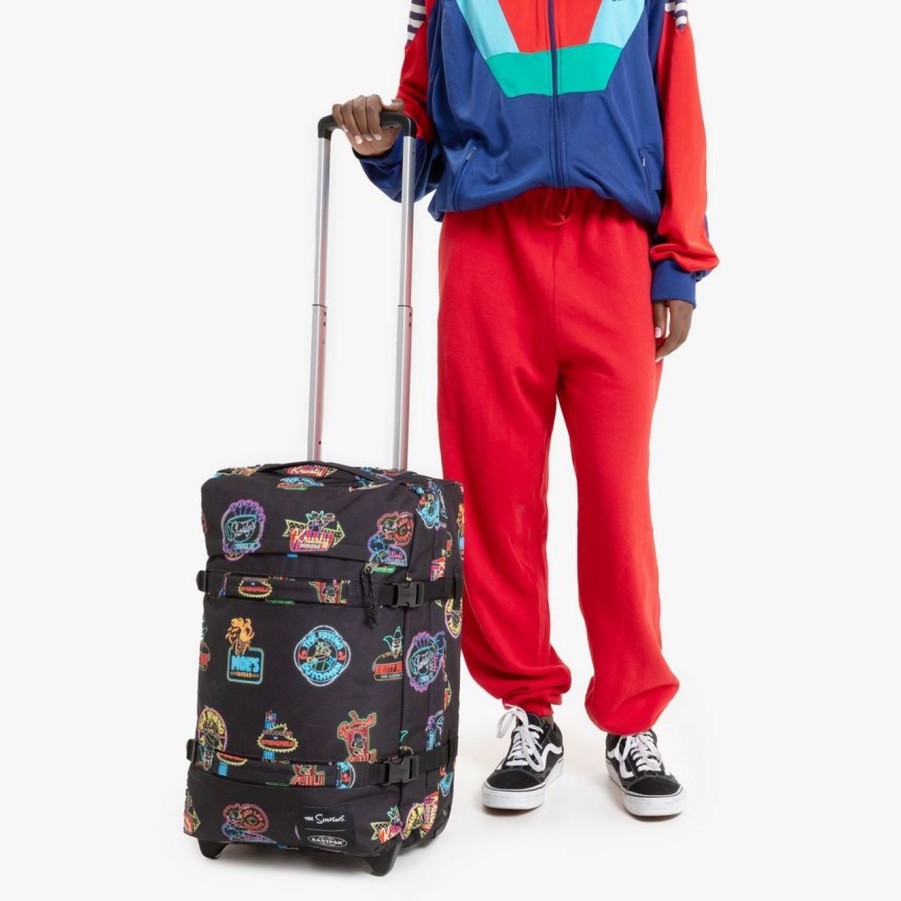 Valigie Eastpak | Trolley Eastpak Transit'R S Simpsons Neon Print