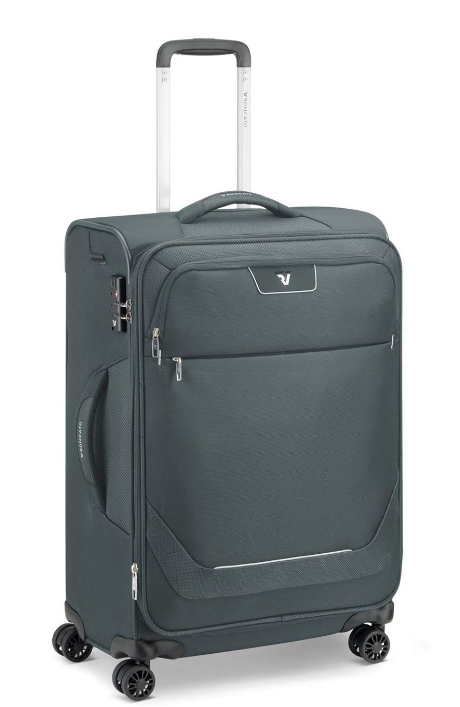 Valigie Roncato | Trolley Medio Roncato Joy 6212 Espandibile Antracite Anthracite