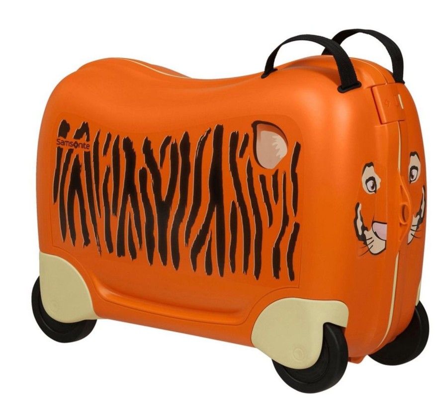 Valigie Samsonite | Valigia Per Bambini Cavalcabile Samsonite Dream2Go Toby Tiger