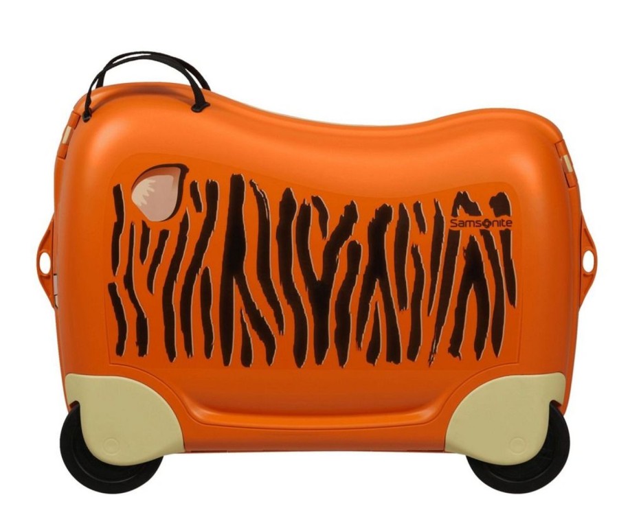 Valigie Samsonite | Valigia Per Bambini Cavalcabile Samsonite Dream2Go Toby Tiger