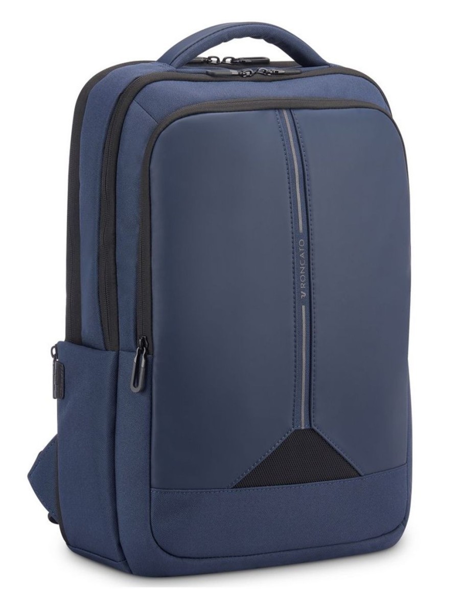 Borse Ufficio Roncato | Zaino Porta Pc 15,6" Roncato Clayton 2271 Blu