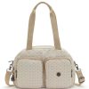 Borse Donna Kipling | Borsa A Mano E Tracolla Kipling Cool Defea Signature Beige