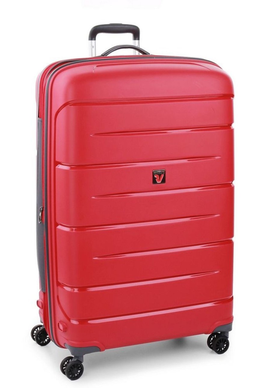 Valigie Roncato | Trolley Espandibile Roncato Flight Dlx Grande 3461 Rosso