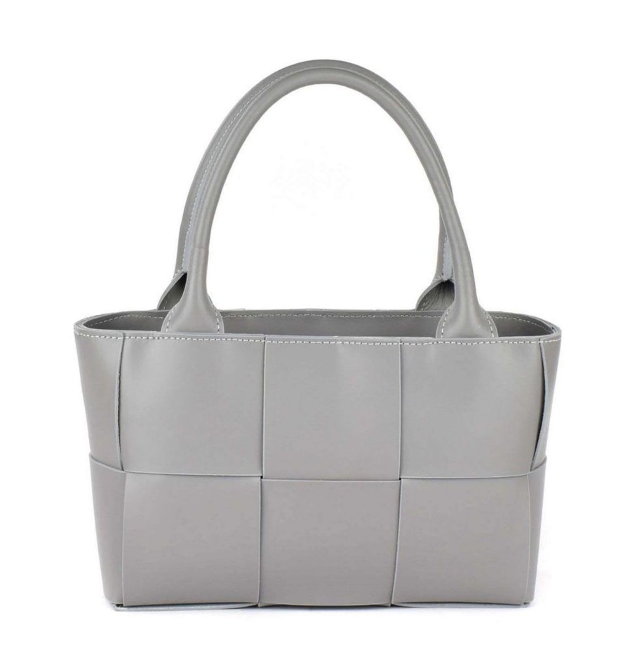 Borse Donna Pronto Moda | Borsa A Mano E Tracolla 20124 Grigio