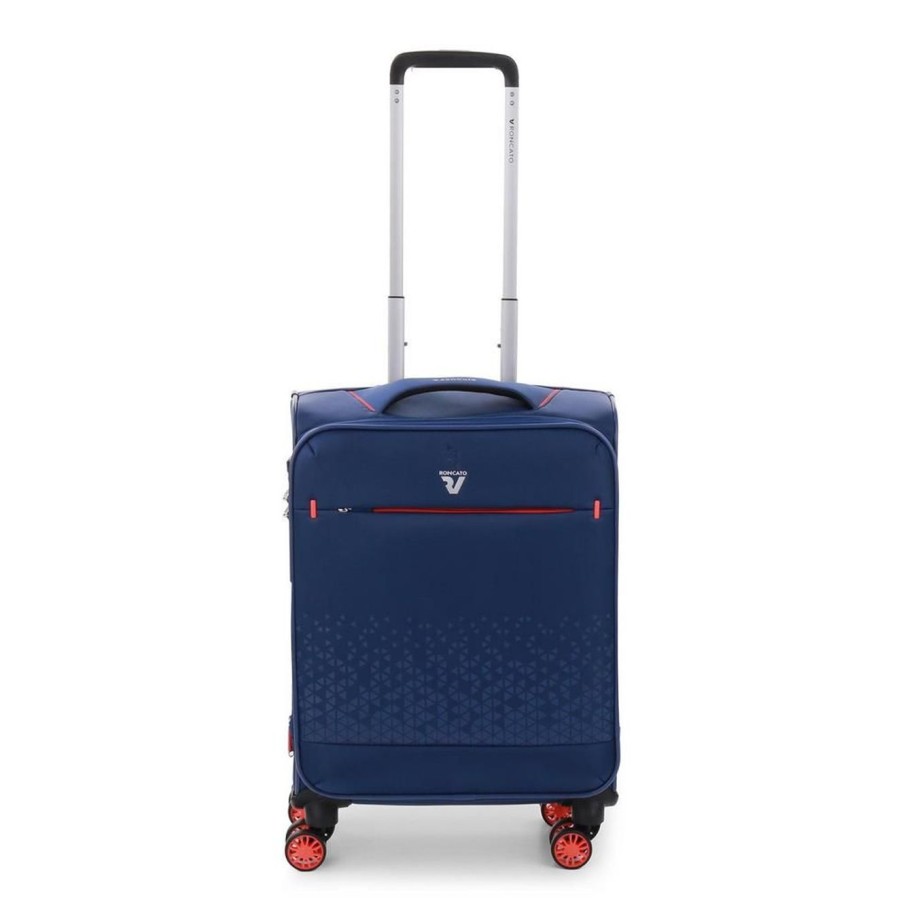 Valigie Roncato | Set 3 Trolley Espandibili Roncato Crosslite Blu