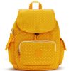 Borse Donna Kipling | Zaino Kipling City Pack S Soft Dot Yellow