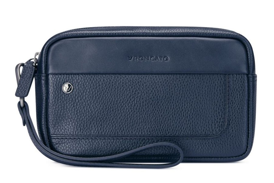 Borse Uomo Roncato | Borsa Uomo A Mano Roncato Alaska 2421 Navy