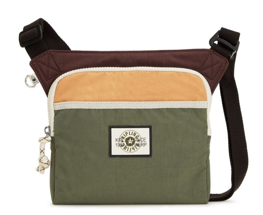 Borse Uomo Kipling | Borsa A Tracolla Kipling Almiro Valley Moss Bl