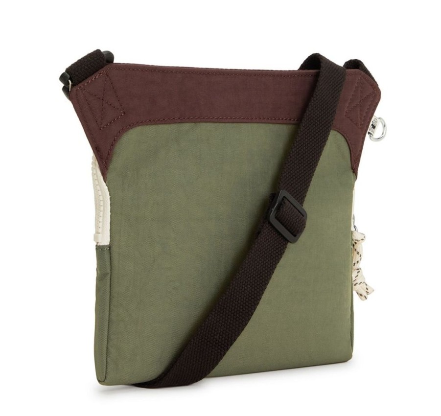 Borse Uomo Kipling | Borsa A Tracolla Kipling Almiro Valley Moss Bl