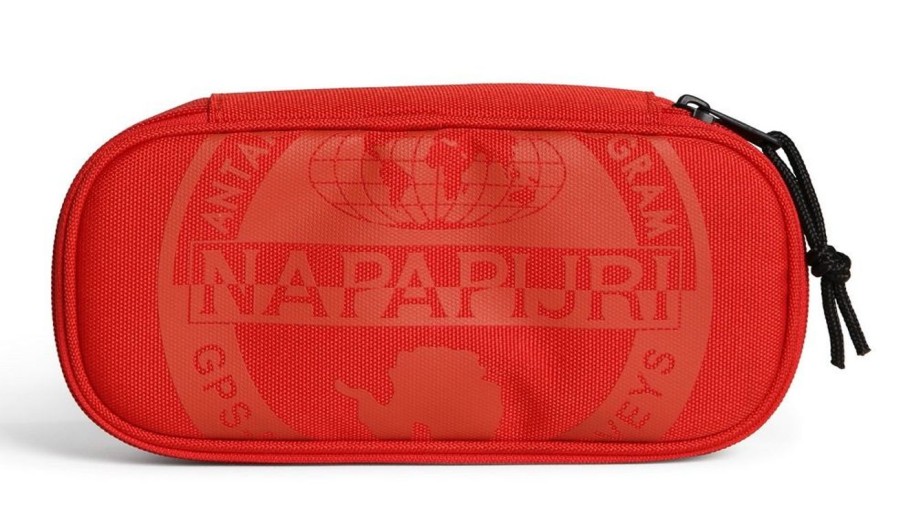 Zaini Napapijri | Astuccio Napapijri Happy Po 4 Red Poppy