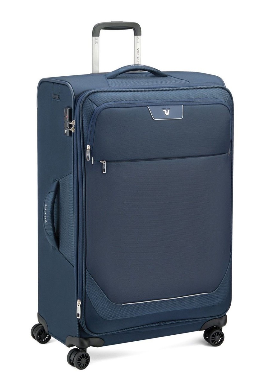 Valigie Roncato | Trolley Grande Roncato Joy 6211 Espandibile Blu Blue