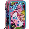 Zaini Sj Gang | Astuccio Scuola 3 Zip Sj Gleamled Girl