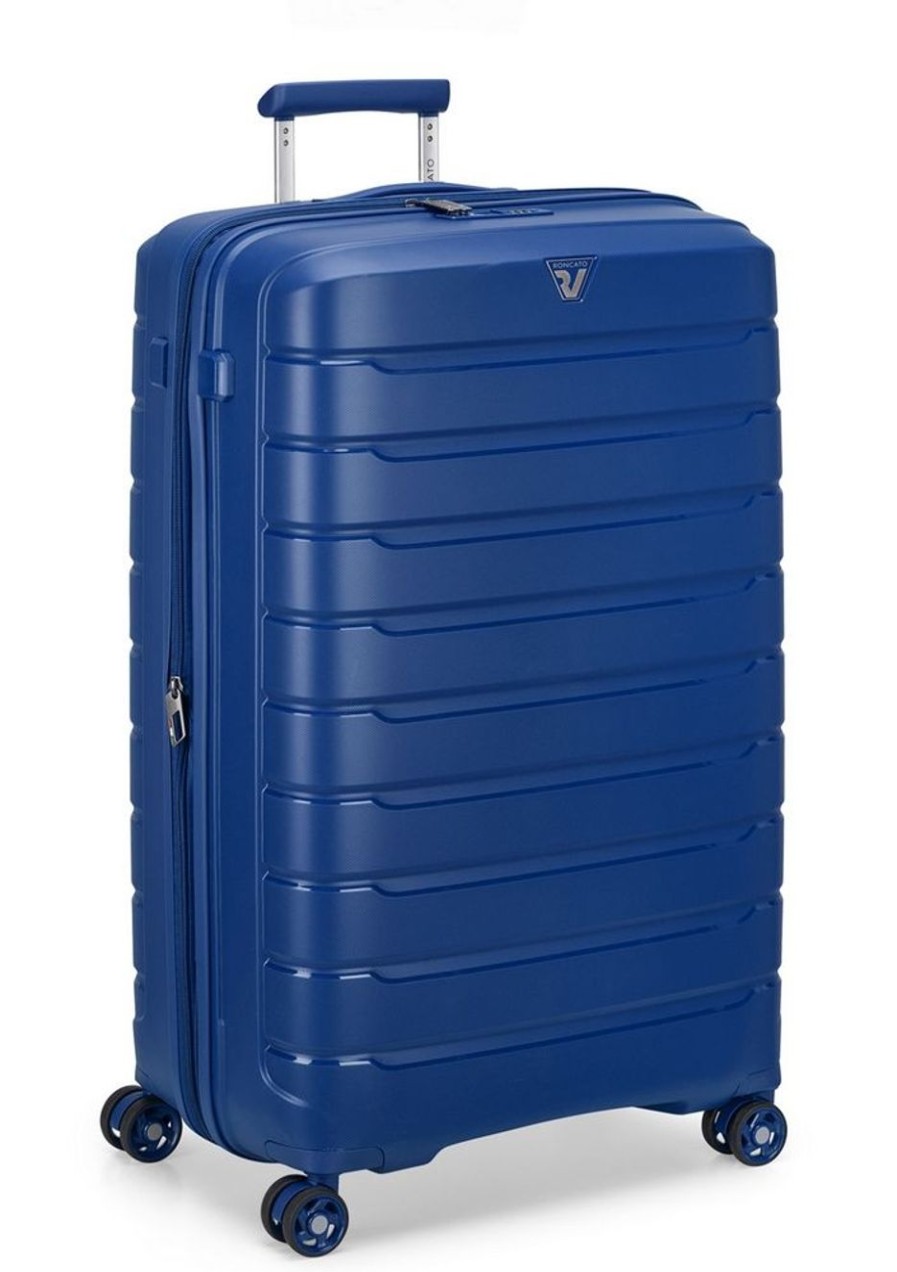 Valigie Roncato | Trolley Espandibile Roncato B-Flying Grande 8181 Blu Notte