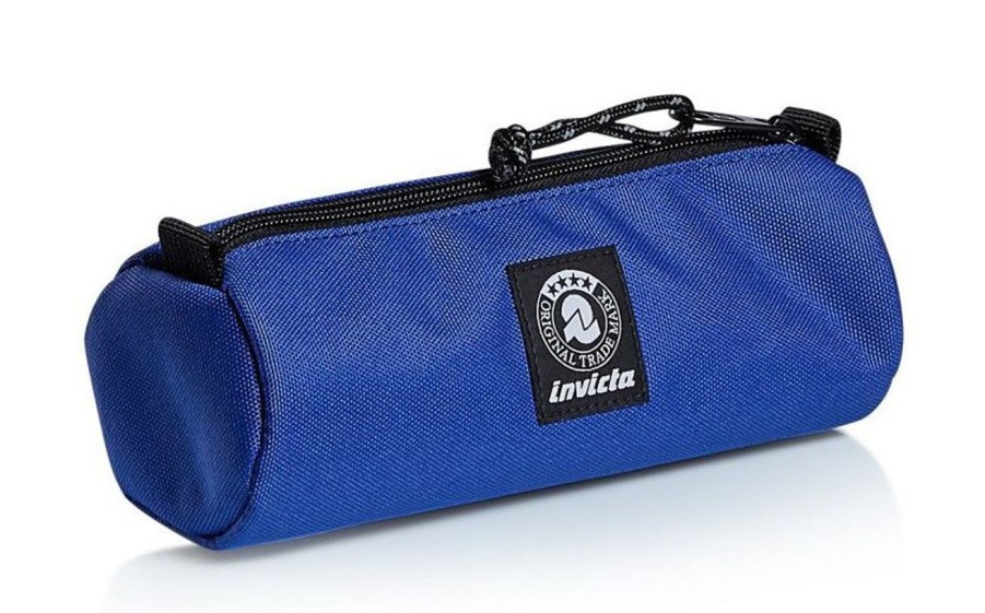 Zaini Invicta | Astuccio Invicta Nose Pencil Bag Dark Blue Reflex