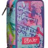 Zaini Sj Gang | Astuccio Scuola 3 Zip Sj Ever Switie Girl