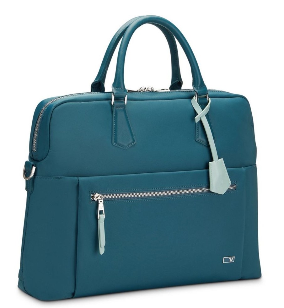 Borse Ufficio Roncato | Borsa Lavoro Donna Roncato Woman Biz 2323 Blu