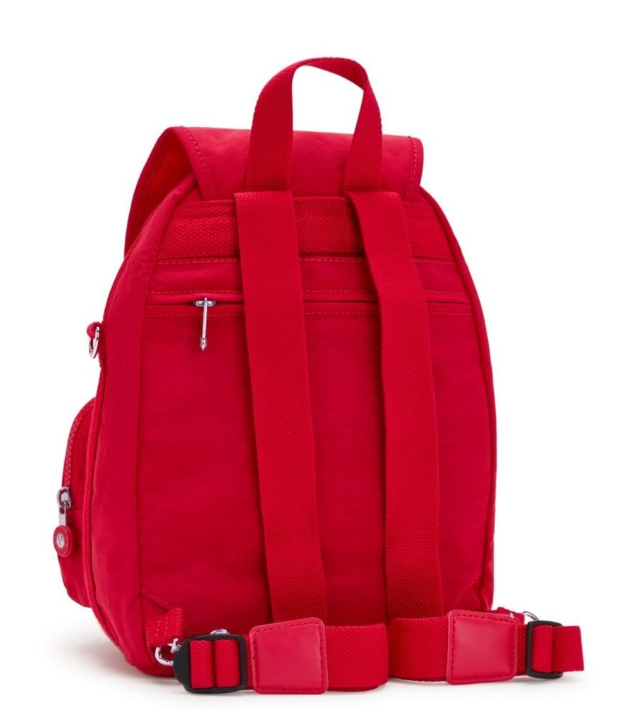 Borse Donna Kipling | Zaino E Tracolla Kipling Firefly Up Red Rouge