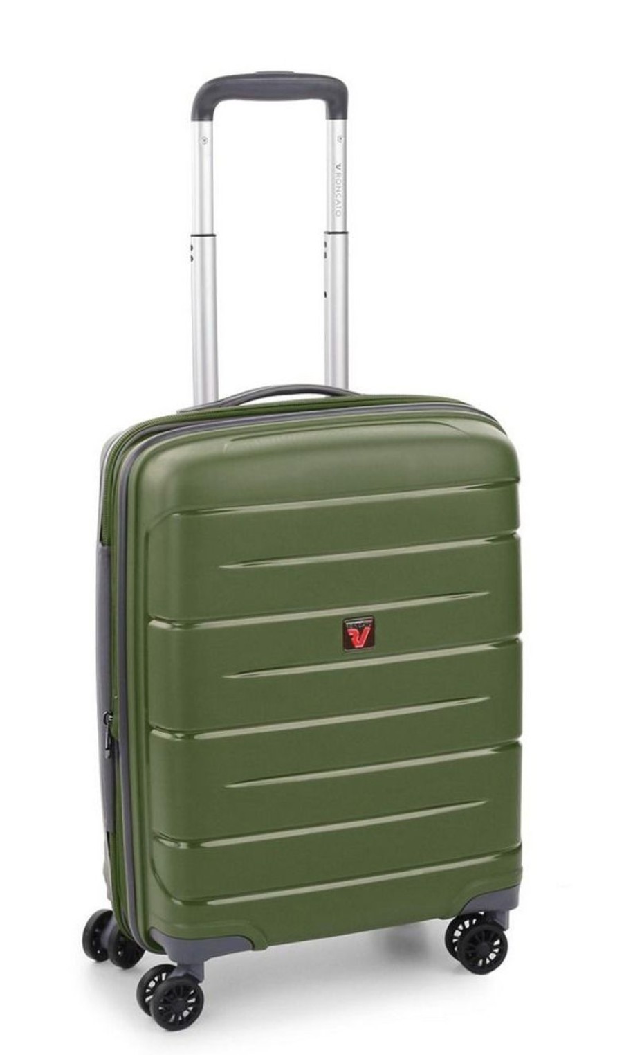 Valigie Roncato | Trolley Cabina Espandibile Roncato Flight Dlx 3463 Verde Militare