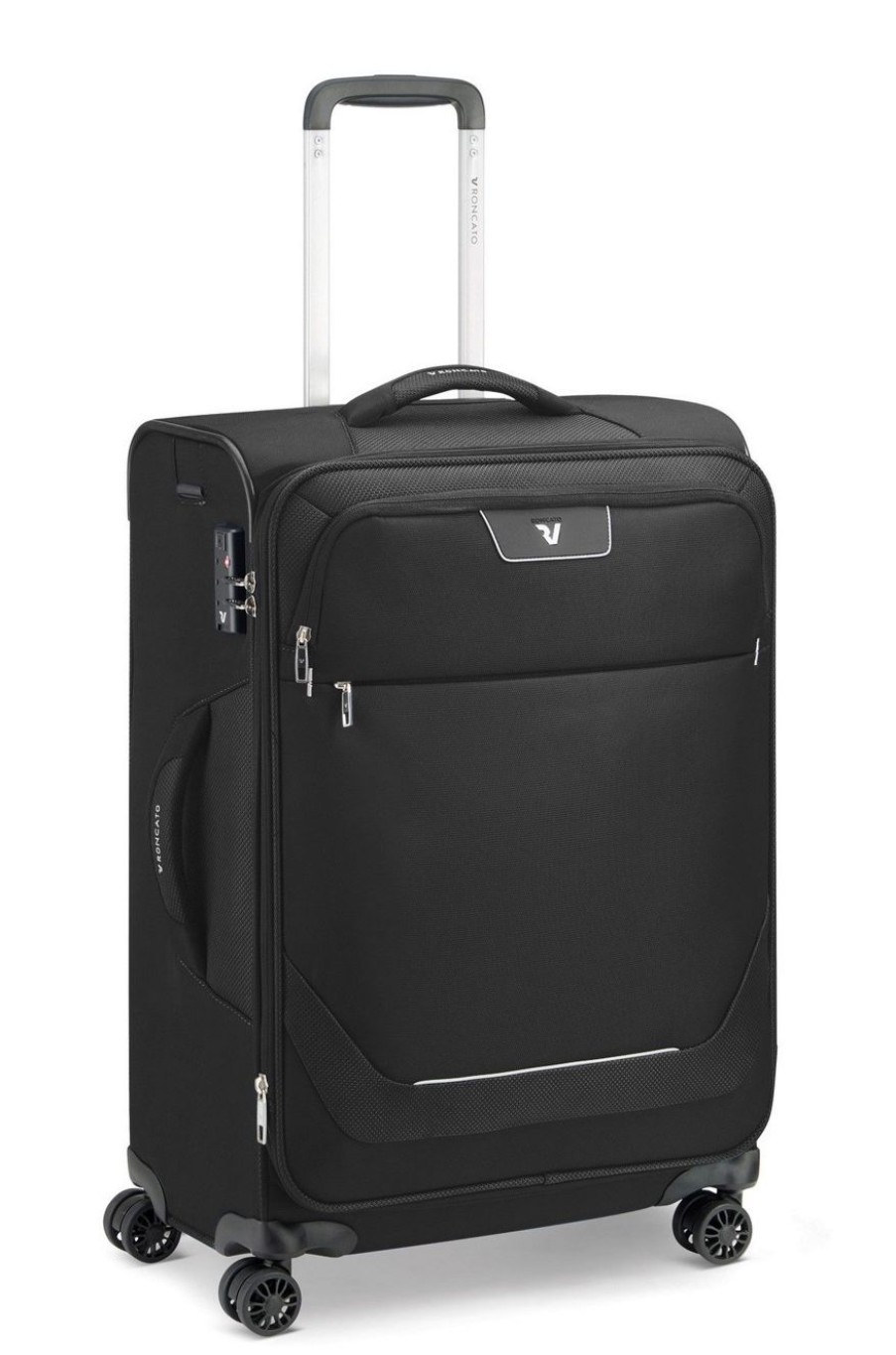 Valigie Roncato | Trolley Medio Roncato Joy 6212 Espandibile Nero Black