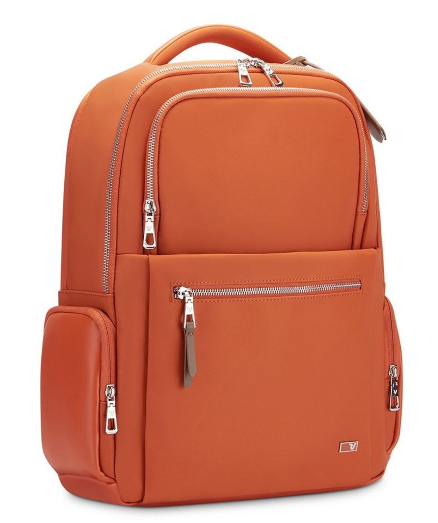 Borse Ufficio Roncato | Zaino Lavoro Donna 15,6" Roncato Woman Biz 2320 Arancio