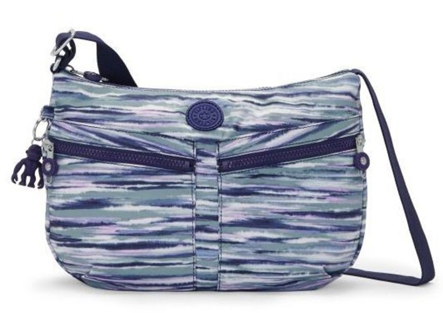 Borse Donna Kipling | Borsa A Tracolla Kipling Izellah Brush Stripes