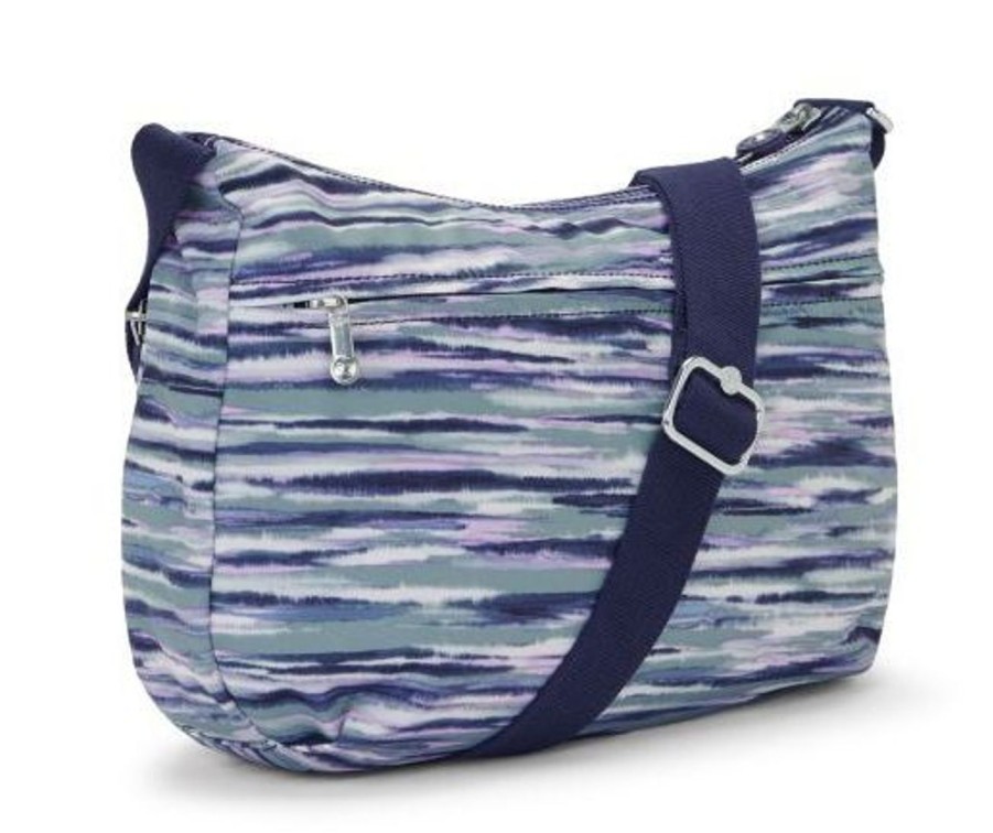 Borse Donna Kipling | Borsa A Tracolla Kipling Izellah Brush Stripes