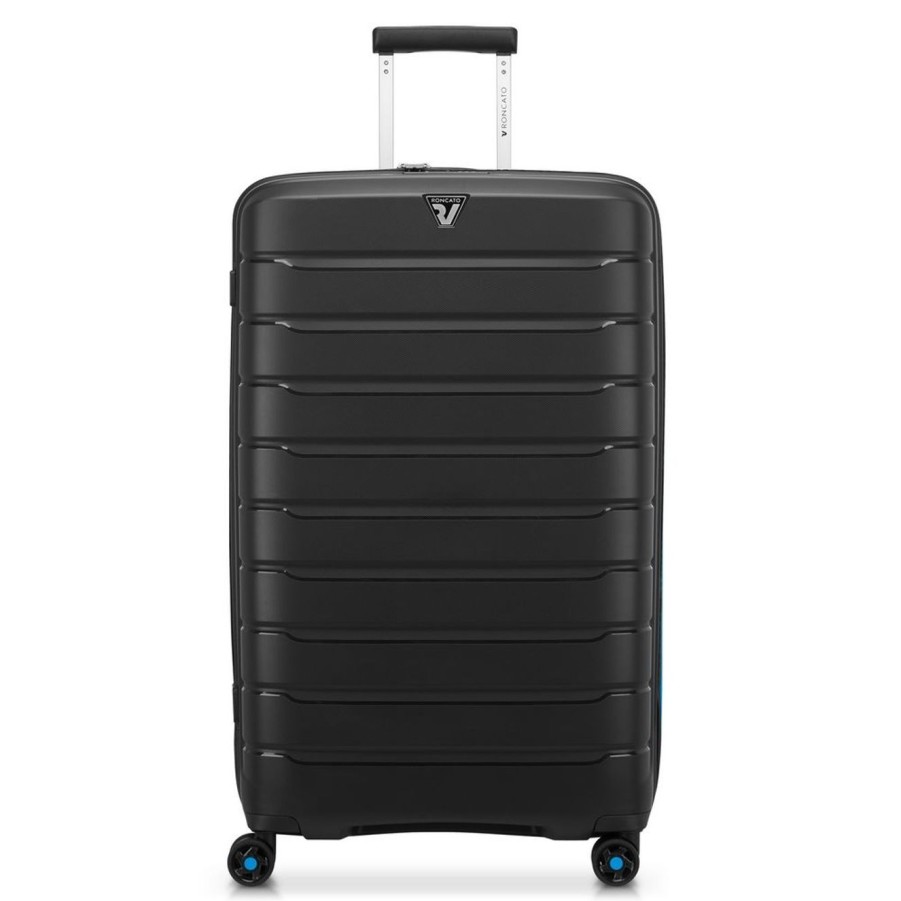 Valigie Roncato | Trolley Roncato B-Flying Neon Grande 7981 Nero