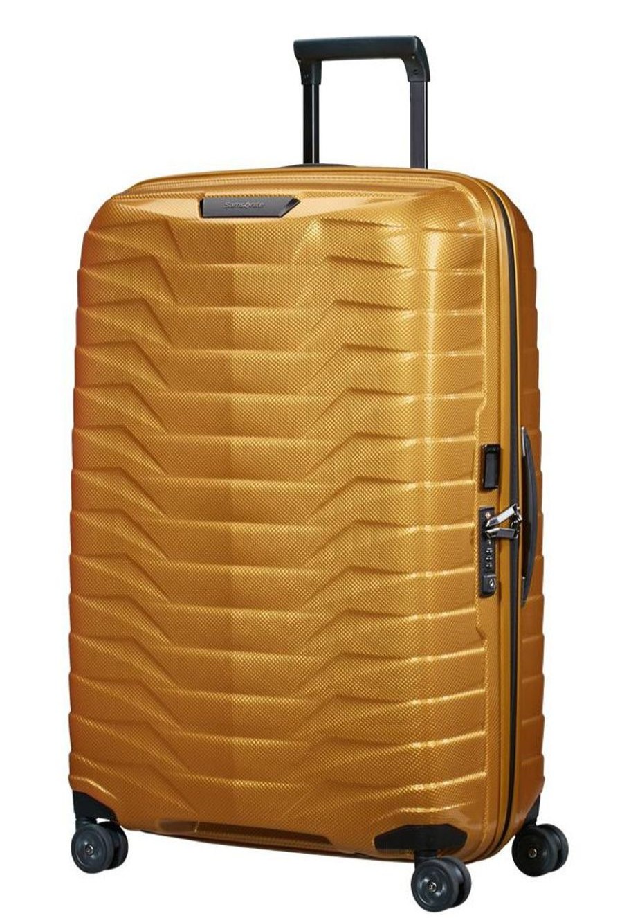 Valigie Samsonite | Trolley Grande 75Cm Samsonite Proxis Honey Gold